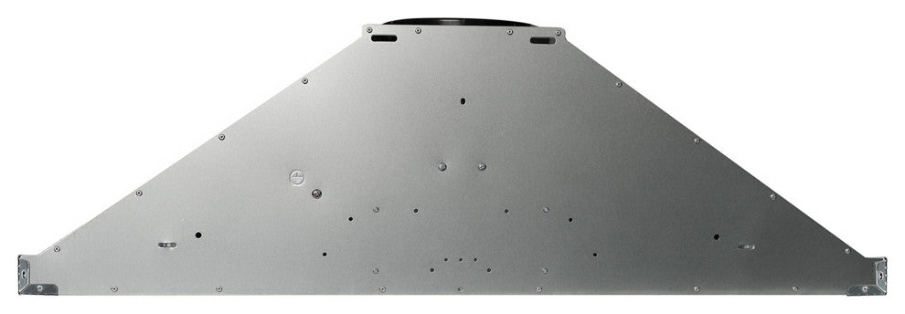 36 in. Ductless Wall Mount Range Hood in Stainless Steel with Touch Controls