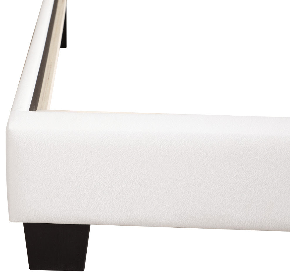Caldwell Bed, White, Queen