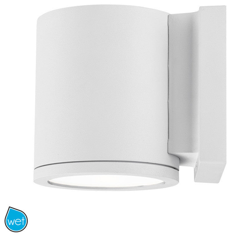 WAC Lighting Tube LED Outdoor Wall Light, White
