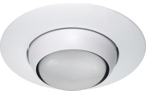NICOR 6 inch Recessed Eyeball Trim, White