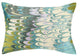 Marbled Madness Lilac And Lime Embroidered Decorative Pillow