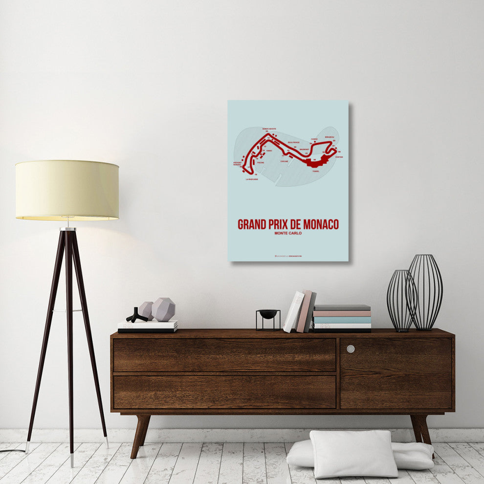 "Monaco Grand Prix 3" Fine Art Print