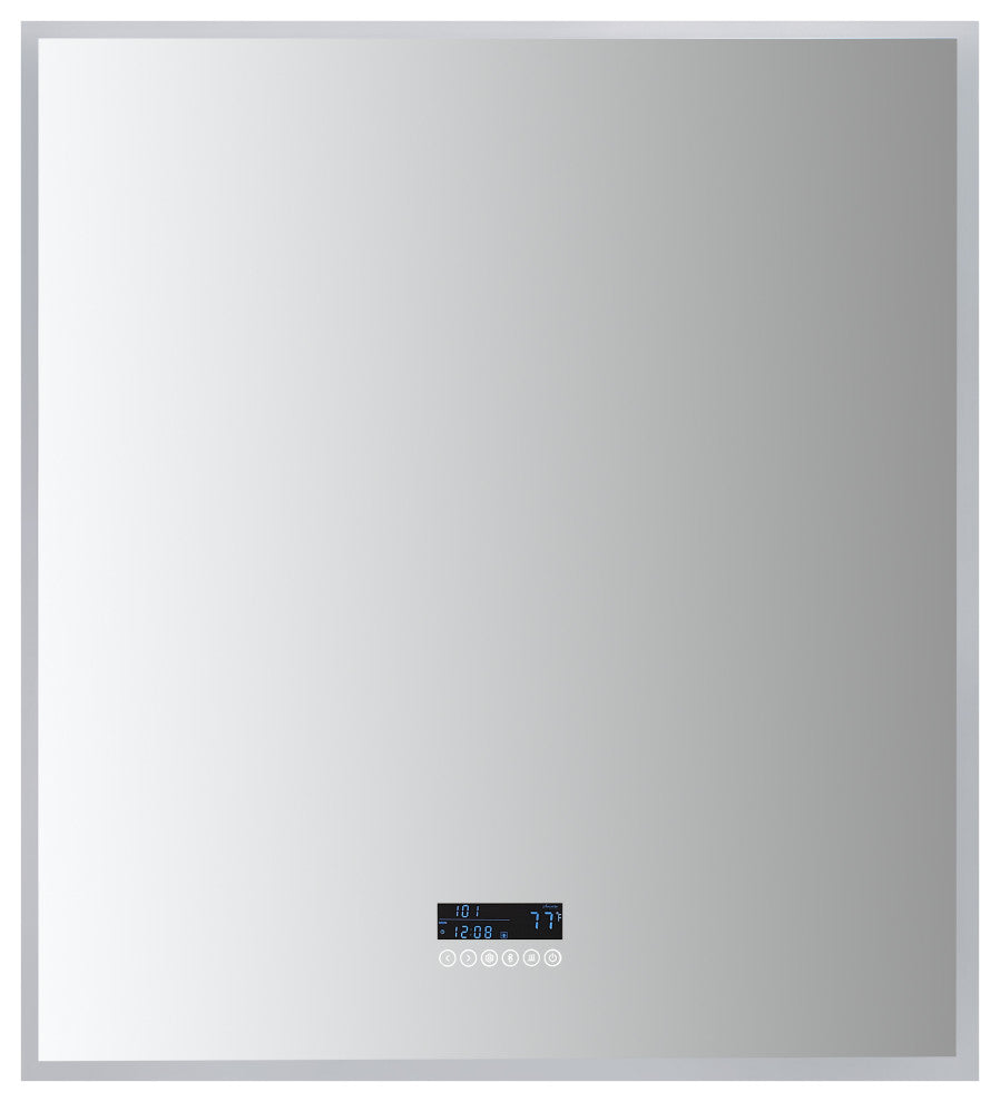 Immersion LED Frameless Mirror, 36"