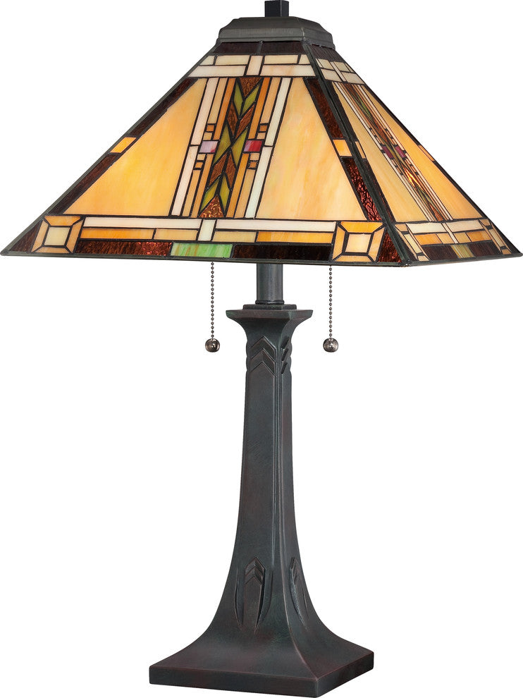 Quoizel Navajo Two Light Table Lamp
