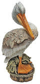 Coastal Pelican Garden Statue