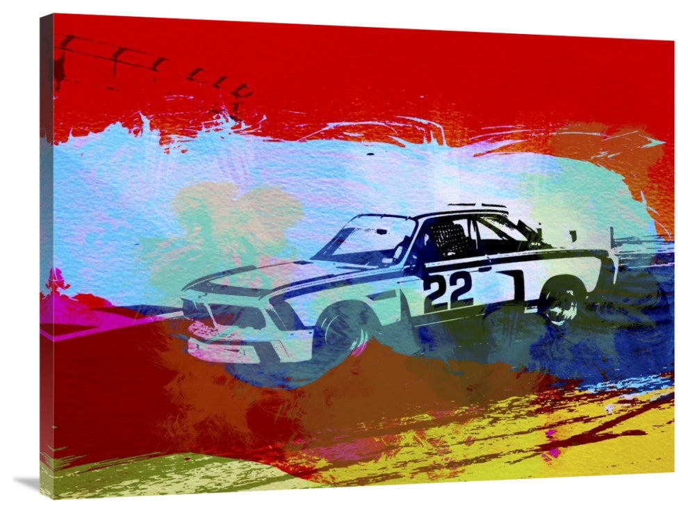 "BMW 3.0 CSL Racing" Fine Art Print