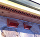 Copper Exterior Side Wall Cap, 6 Inch, With Damper and Screen