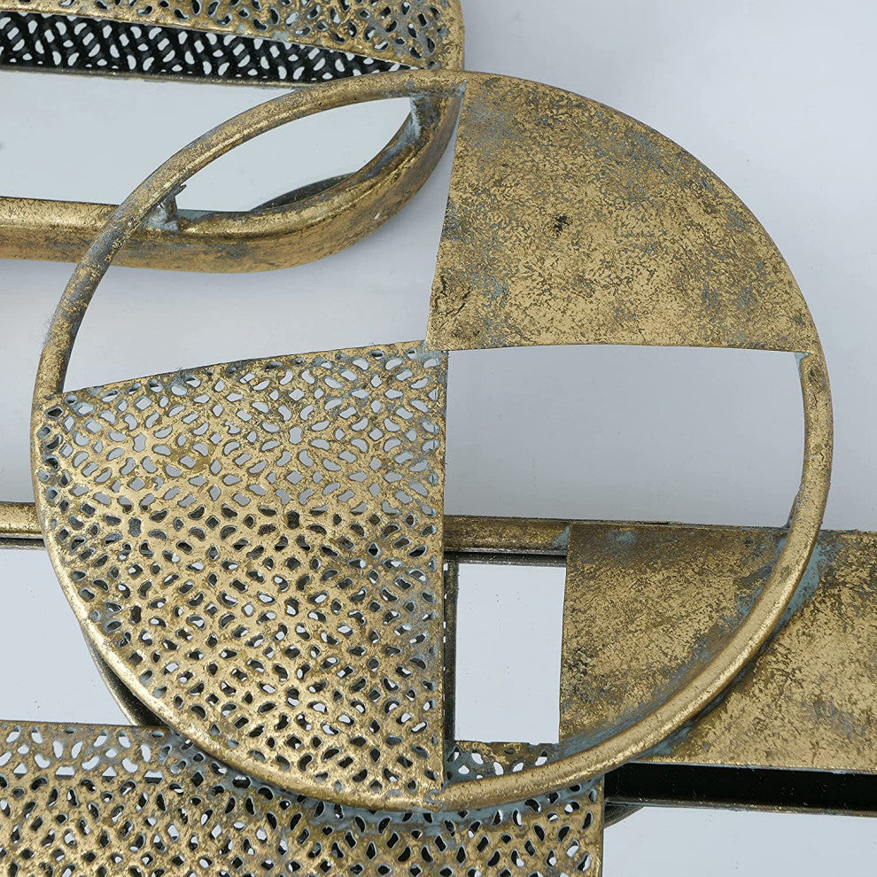 Geometric Connected Discs Wall  Art Sculpture