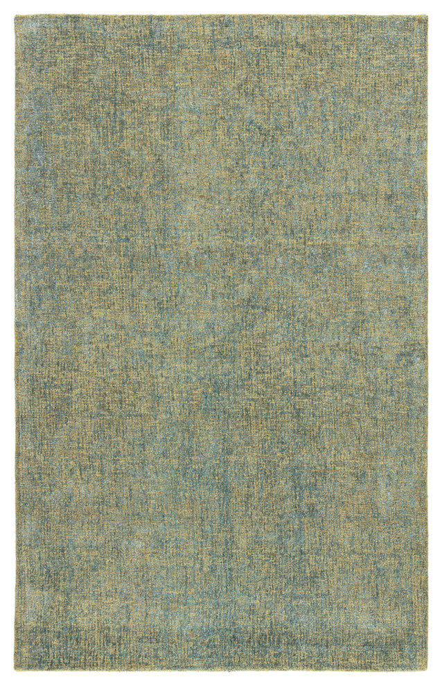 Jaipur Living Britta Plus Handmade Solid Blue/Green Area Rug, 8'x10'