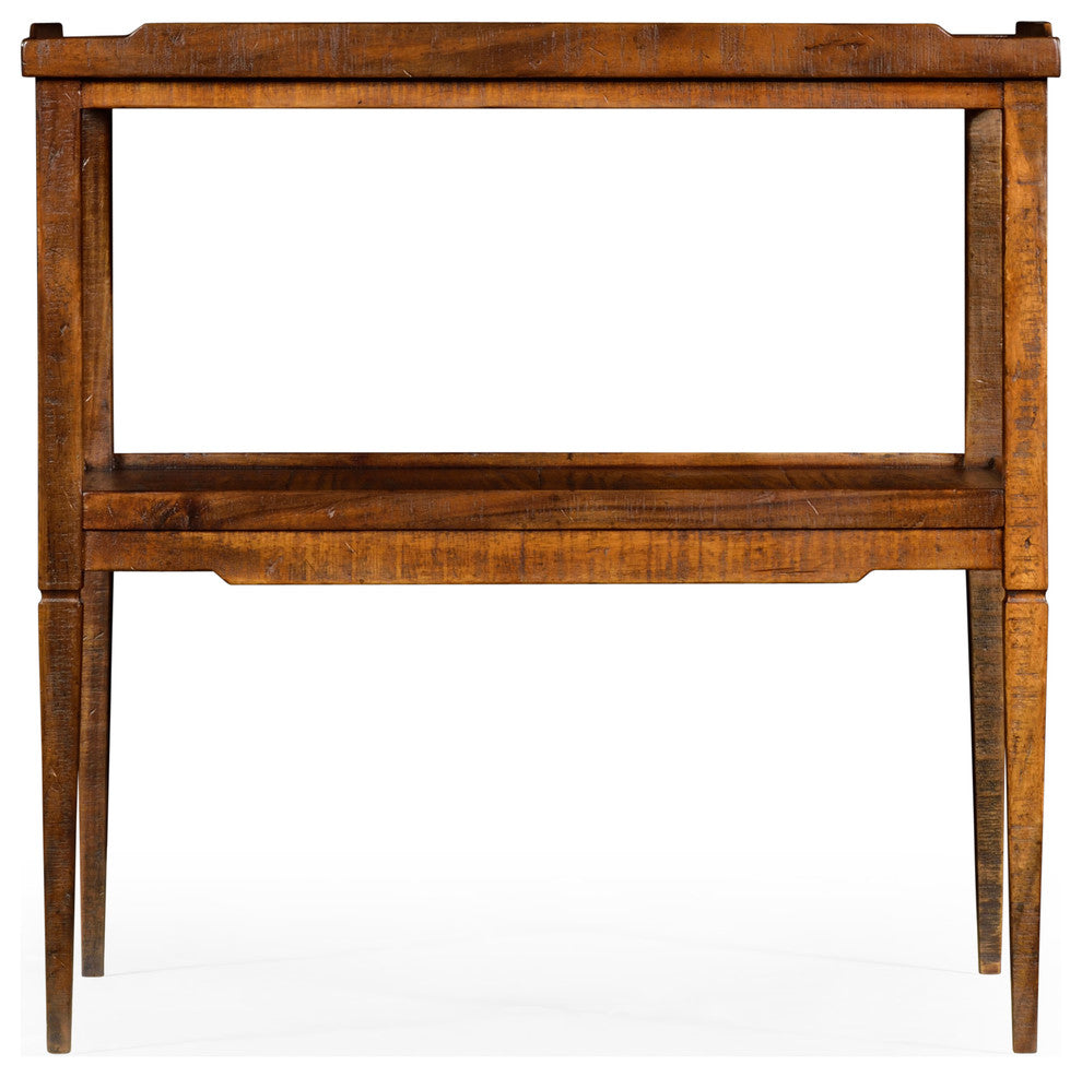 Country Walnut Side Table