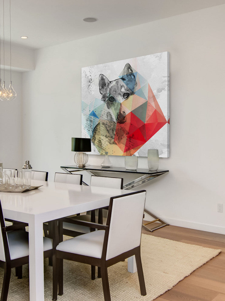 "The Dog" Painting Print on Canvas by Irena Orlov
