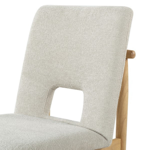 Safavieh Couture Benjy Dining Chair, Beige/Natural