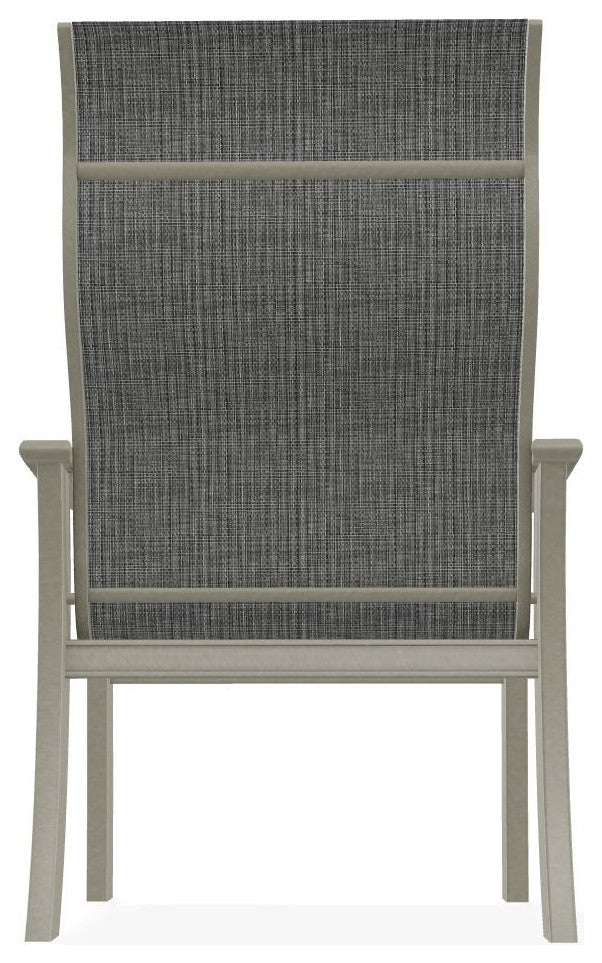 St. Catherine Sling Outdoor Armchair, Anchor/Storm