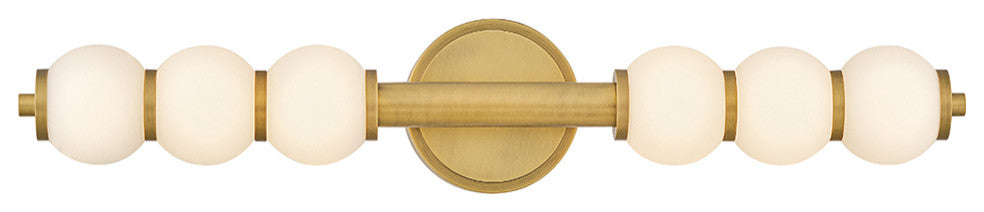 Hinkley Trigo Large Led Sconce, Lacquered Brass