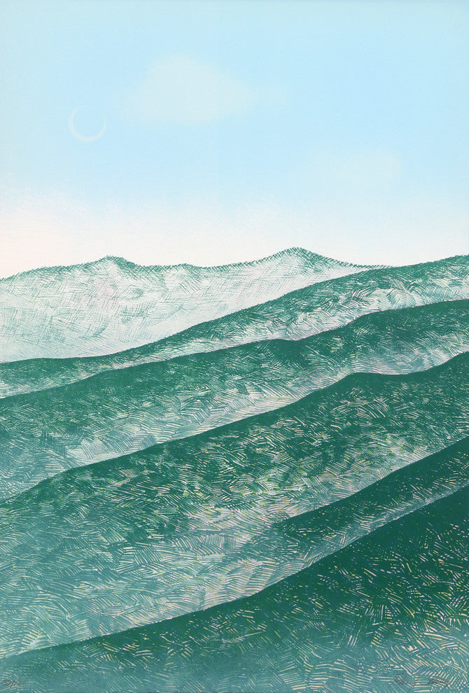 Raul Sanchez "The Hills" Lithograph