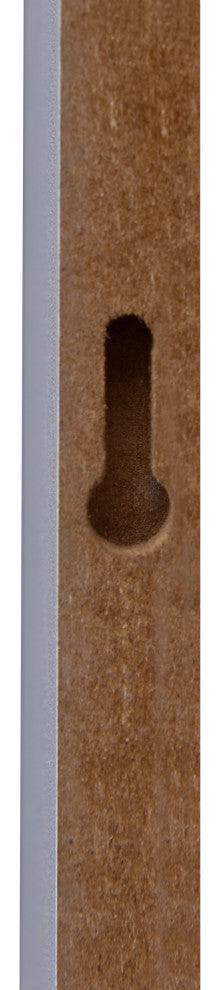 Danya B. 3-Tier Modern Ladder Cantilever Cubby Accent Wall Shelf, White