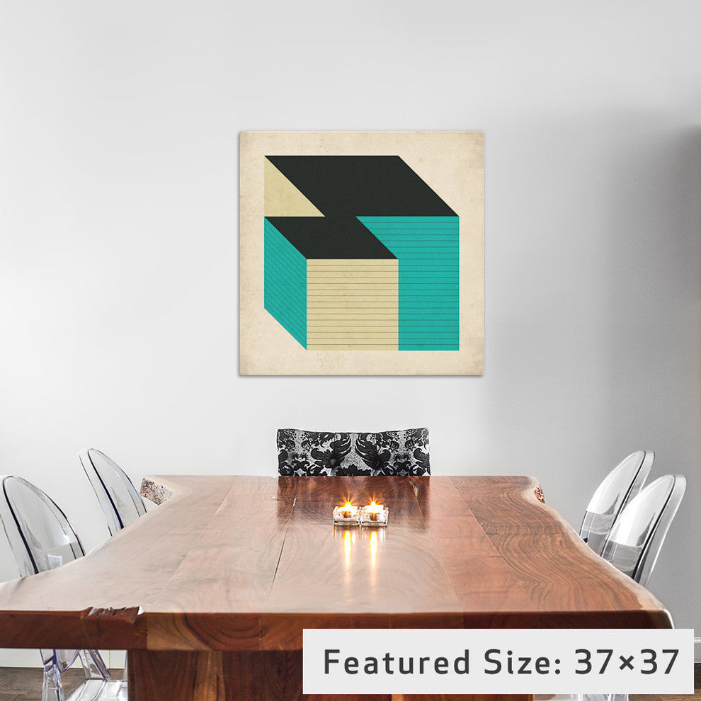 "Cubes XII" by Jazzberry Blue, 12x12x1.5