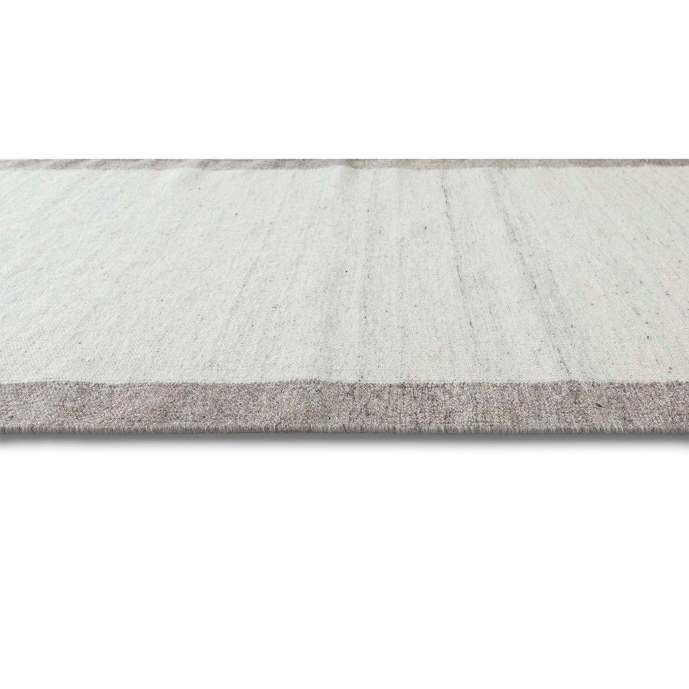 Nu Maison Soft Border Area Rug, Charcoal, 2'x3'