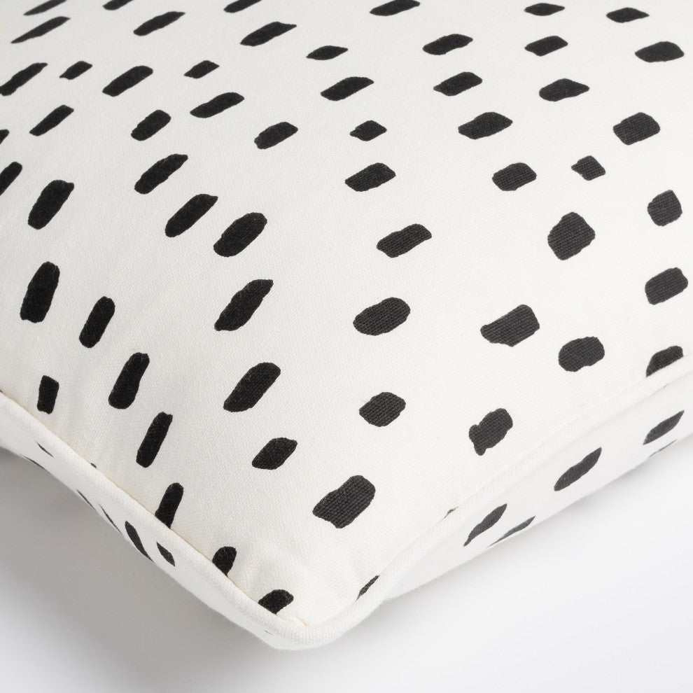 Glyph GLYP-7074 Pillow Cover, Black, 18"x18", Pillow Cover Only