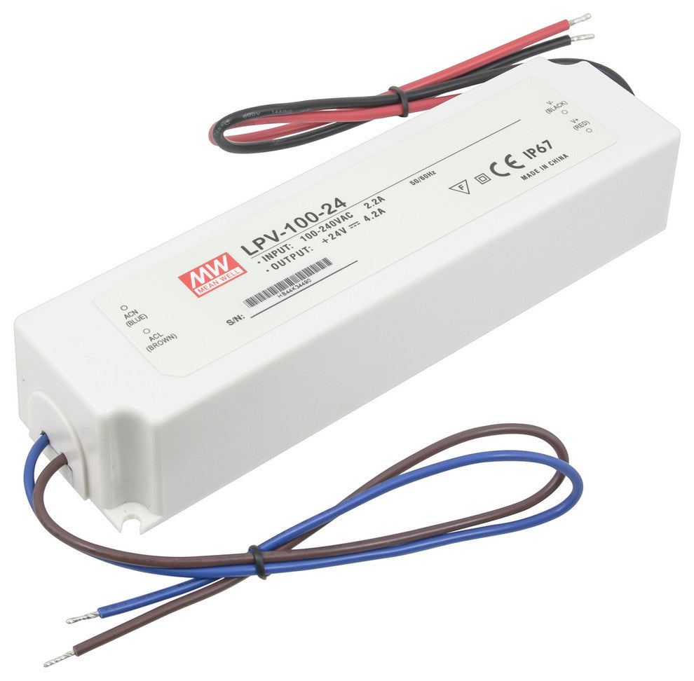 AMERICAN LIGHTING LED-DR150-24 Hardwire Power Supply DC, 1-150 Watts