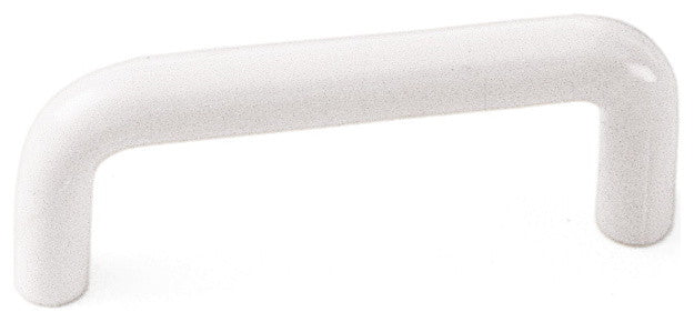 3" Plastic Wire Pull - White