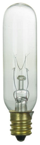 Sunlite 15 Watt T6 Tubular, Candelabra Base, Clear 30 Pack