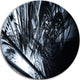 3D Abstract Art Black White, Abstract Digital Art Round Wall Art, 11"