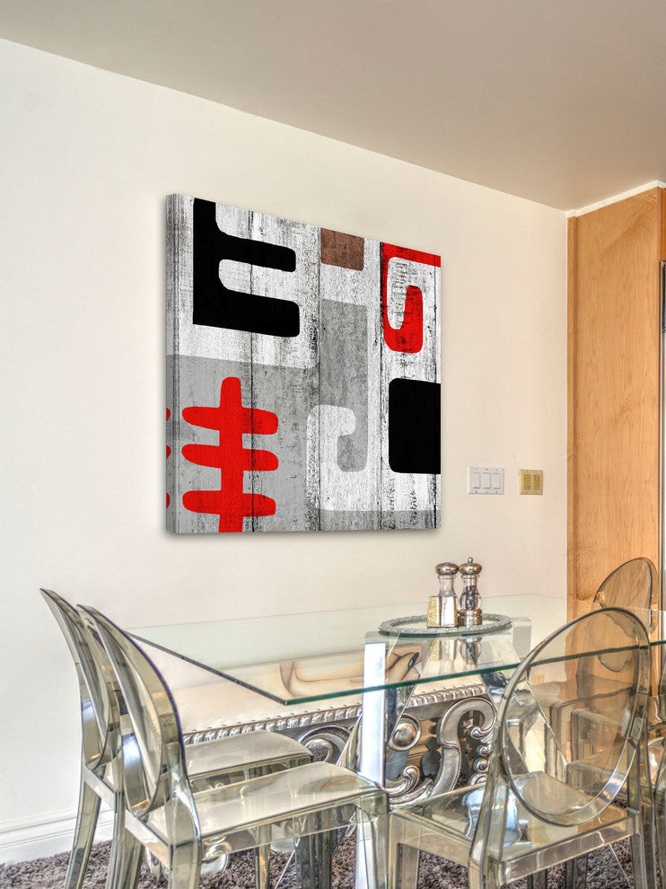 "Deco Rhapsody XI" Painting Print on Canvas by Irena Orlov