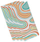 Agate, Geometric Print Napkin, Peach, Set of 4