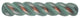 Braid Pewter Cabinet Pull Hawk Hill Hardware, Verde