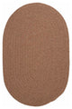 Colonial Mills Bristol WL45 Mocha Traditional Area Rug, Oval 2'x4'