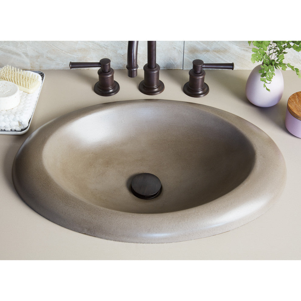 Cuyama Bathroom Sink, Earth