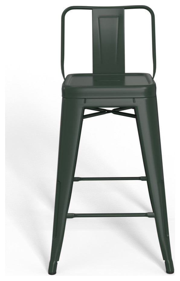 Rayne 24 inch Metal Counter Height Stool (Set of 2)
