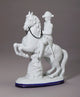 Flemington Porcelain Horse Figurine, Bisque White