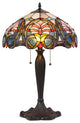 Hazel  2-Light Victorian Table Lamp 16" Shade