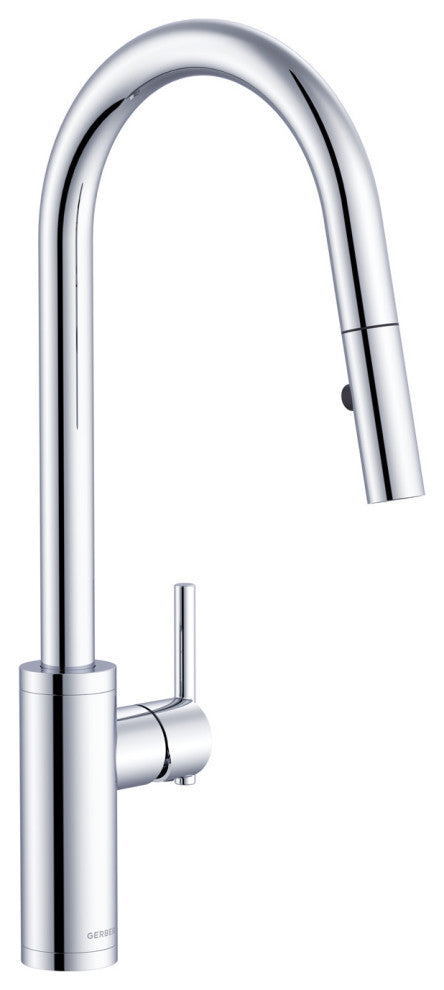 Parma Cafe Pull-Down Kitchen Faucet w/ SnapBack Retraction, Chrome