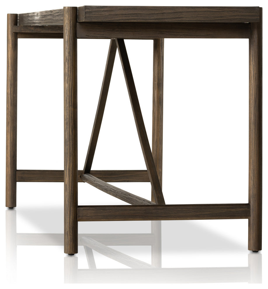 Goldthwaite Console Table-Sienna Brown