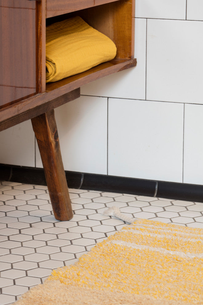 Reversible washable rug Twin Amber