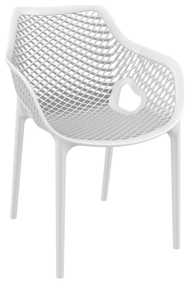 Air XL 5-Piece Extension Dining Set, White