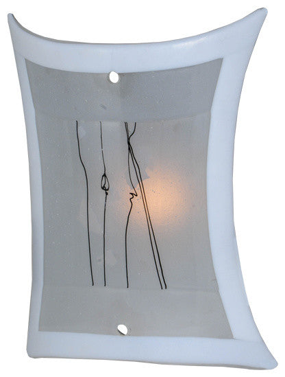 9W Metro Fusion Twigs Glass Panel