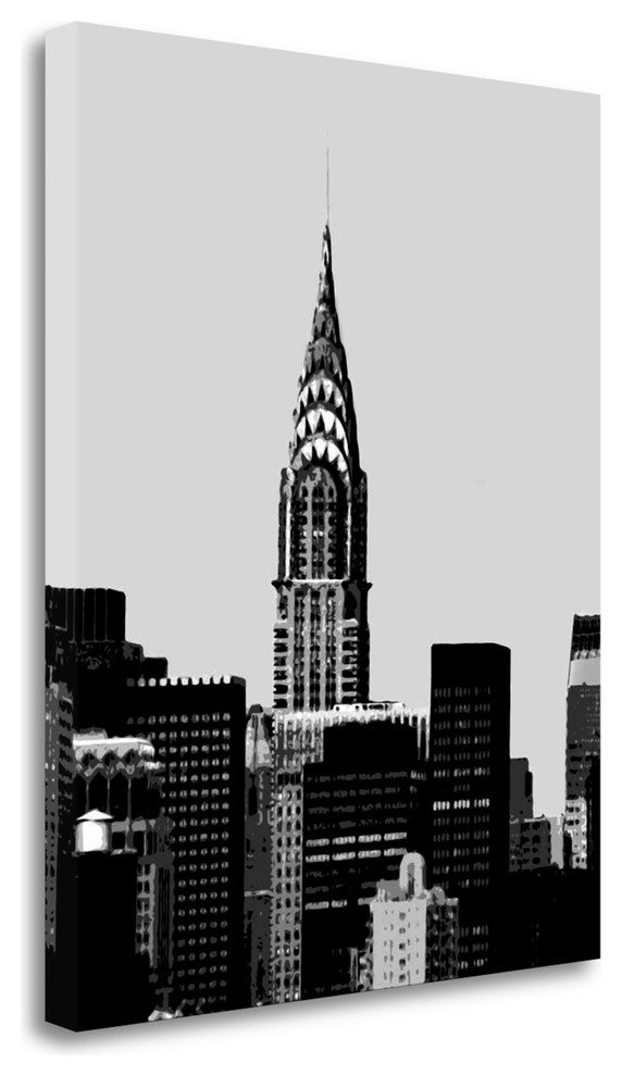 "Vintage Ny II" By Jeff, Giclee Print on Gallery Wrap Canvas, Ready to Hang
