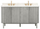 Blakely Vanity Combo Collection, Gray Oak, 61