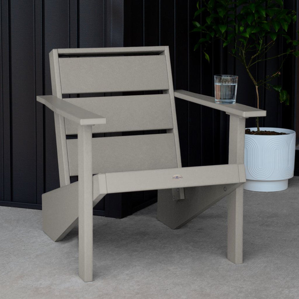 Haven Modern Adirondack Chair, Cove Gray