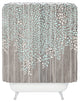Deny Designs Iveta Abolina Coastal Raindrops Shower Curtain