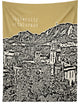 Deny Designs Bird Ave University of Colorado Yellow Tapestry