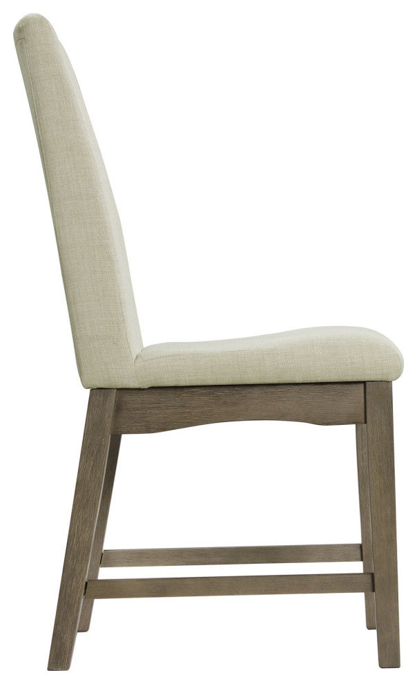 Dapper Dining Side Chair, Gray Finish, 2 Per Carton