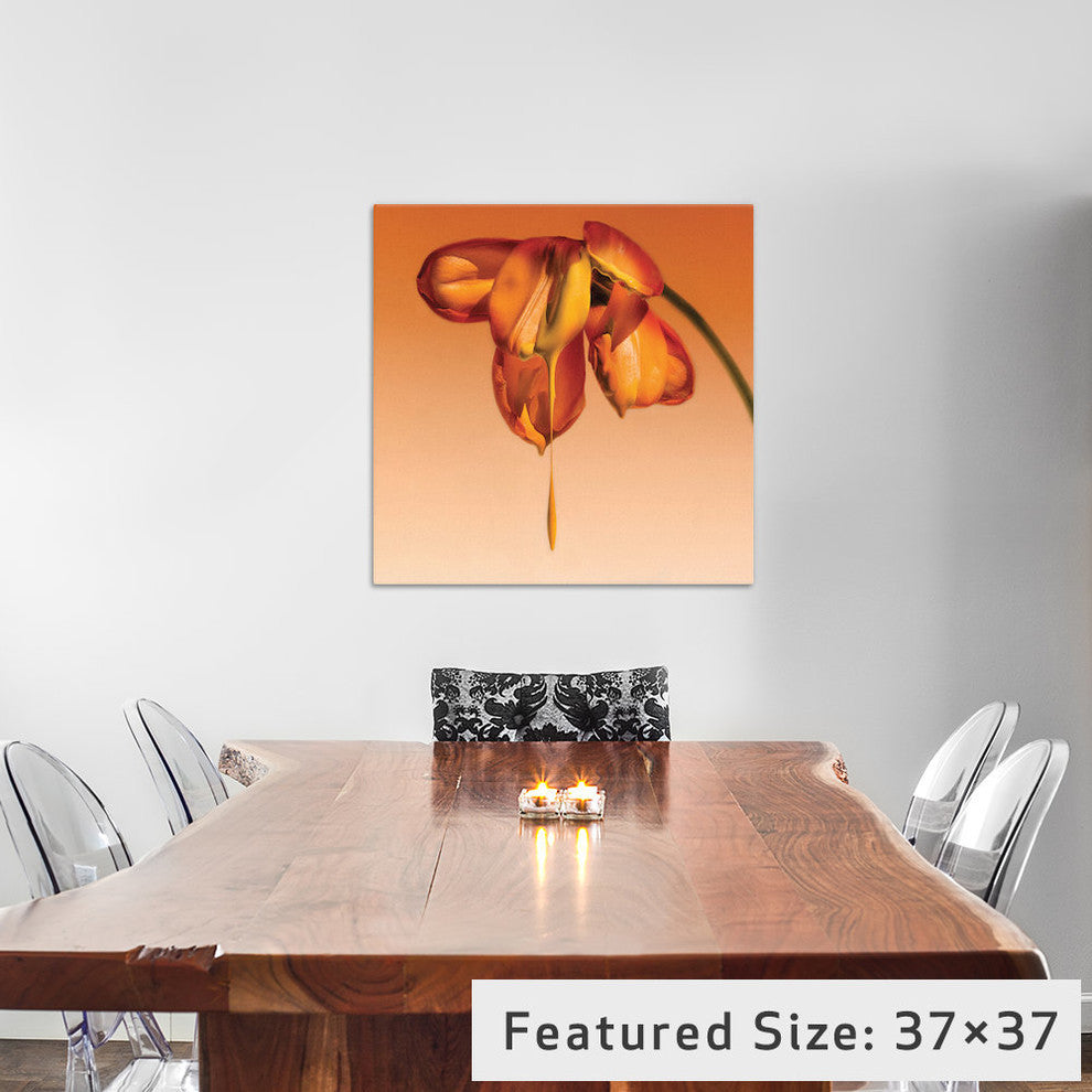 "Tears Of A Flower" by Kent Mathiesen, 18x18x1.5