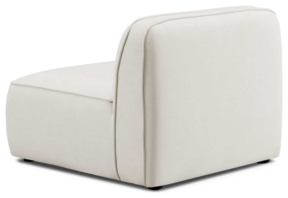 Travie Armless Chair, Sand