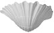 11 3/8"W x 7 1/8"D x 6 5/8"H Shell Wall Sconce