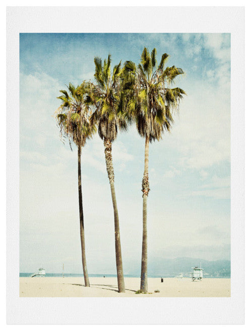 Deny Designs Bree Madden Venice Beach Palms Art Print